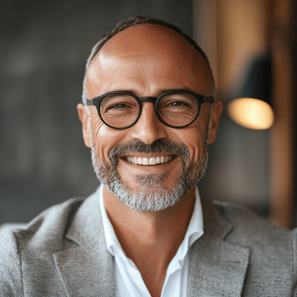 Coach working with a happy client